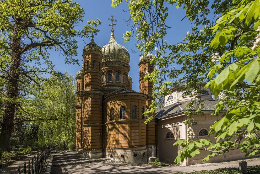 Russisch-Orthodoxe Kapelle auf dem Historischen Friedhof