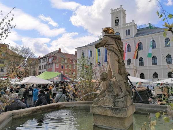 Ostermarkt Weimar, Archivbild.